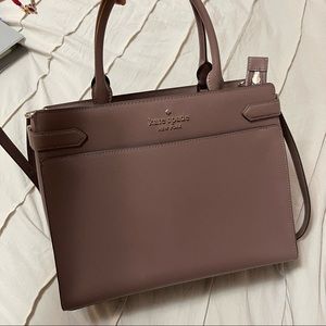 kate spade bag staci medium satchel dusk